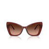 Gafas de sol Dolce & Gabbana DG4489 30455M transparent bordeaux - Miniatura del producto 1/4
