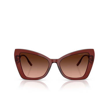 Dolce & Gabbana DG4489 Sonnenbrillen 30455M transparent bordeaux - Vorderansicht
