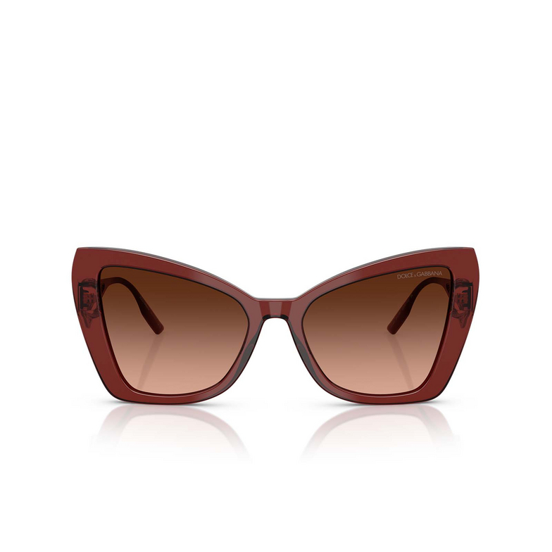 Gafas de sol Dolce & Gabbana DG4489 30455M transparent bordeaux - 1/4