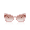 Lunettes de soleil Dolce & Gabbana DG4489 322613 transparent powder pink - Vignette du produit 1/4