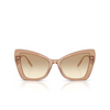 Occhiali da sole Dolce & Gabbana DG4489 343213 transparent camel - anteprima prodotto 1/4