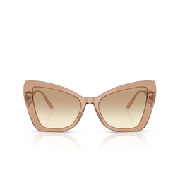 Lunettes de soleil Dolce & Gabbana DG4489 343213 transparent camel