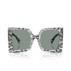 Dolce & Gabbana DG4490 Sunglasses 3287/1 black lace - product thumbnail 1/4