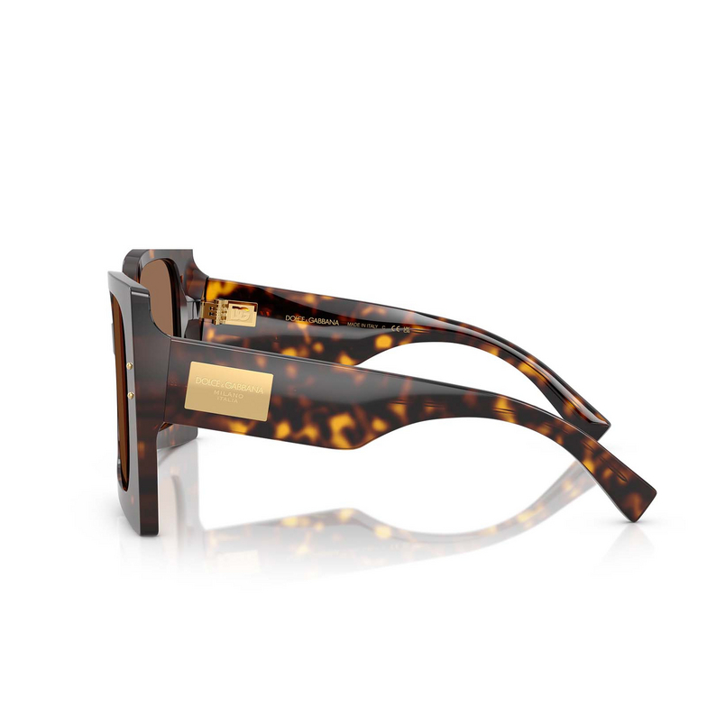 Gafas de sol Dolce & Gabbana DG4490 502/73 havana - 3/4