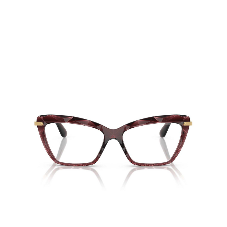 Occhiali da vista Dolce & Gabbana DG5025 3045 transparent bordeaux - 1/4