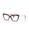 Occhiali da vista Dolce & Gabbana DG5025 3045 transparent bordeaux - anteprima prodotto 2/4