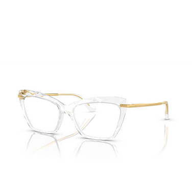 Lunettes de vue Dolce & Gabbana DG5025 3133 crystal - Vue trois quarts