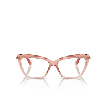 Lunettes de vue Dolce & Gabbana DG5025 3148 transparent pink - Vue de face