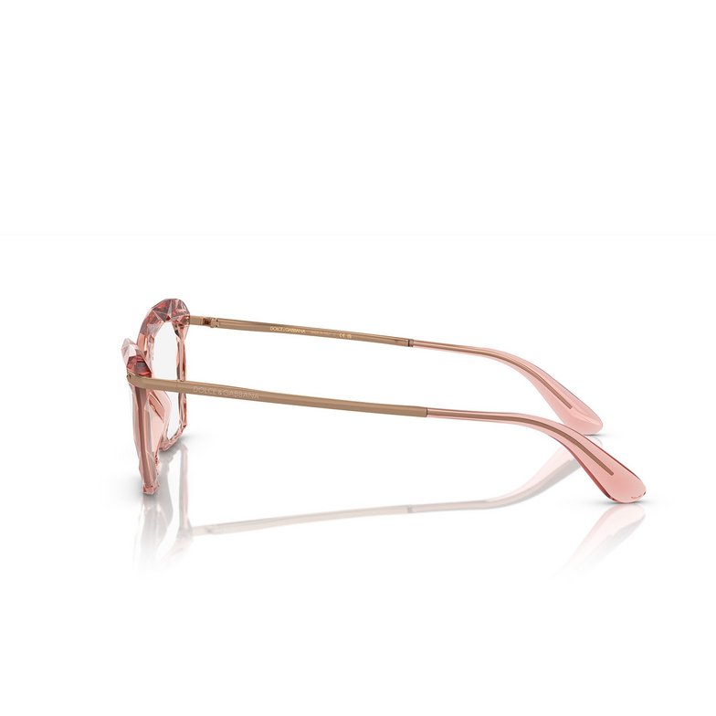 Lunettes de vue Dolce & Gabbana DG5025 3148 transparent pink - 3/4