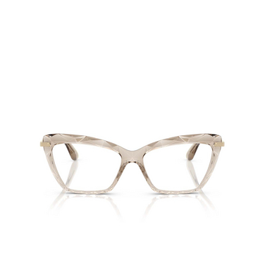 Dolce & Gabbana DG5025 Eyeglasses 3432 transparent camel - front view