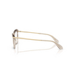 Occhiali da vista Dolce & Gabbana DG5025 3432 transparent camel - anteprima prodotto 3/4