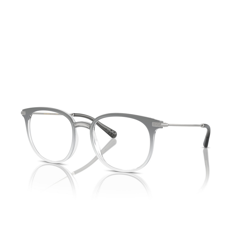 Dolce & Gabbana DG5071 Eyeglasses 3291 grey gradient crystal - 2/4