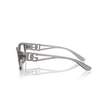 Occhiali da vista Dolce & Gabbana DG5110 3160 transparent grey - anteprima prodotto 3/4