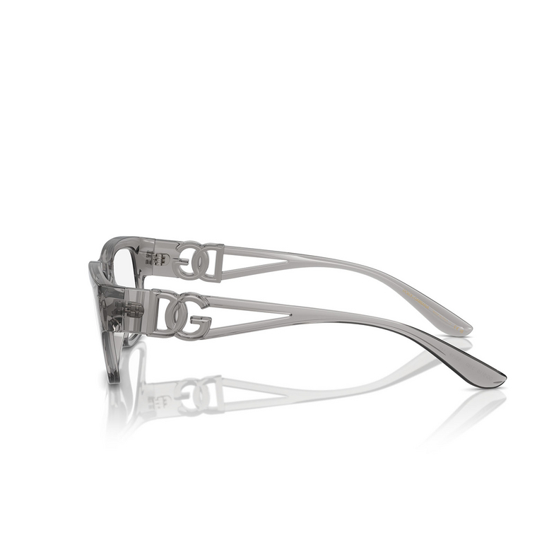 Dolce & Gabbana DG5110 Eyeglasses 3160 transparent grey - 3/4