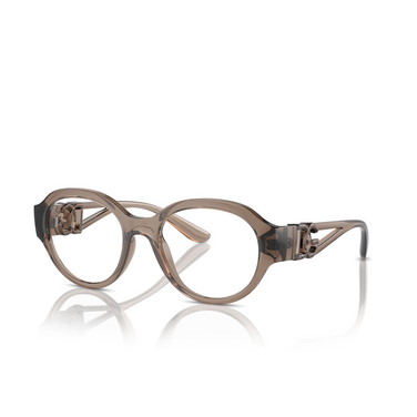 Occhiali da vista Dolce & Gabbana DG5111 3291 transparent grey - tre quarti