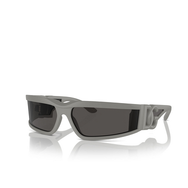 Dolce & Gabbana DG6198 Sunglasses 303287 rubberized grey - three-quarters view