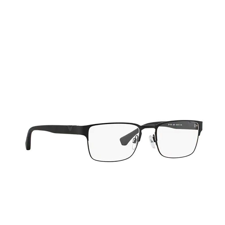 Gafas graduadas Emporio Armani EA1027 3001 matte black - 2/3