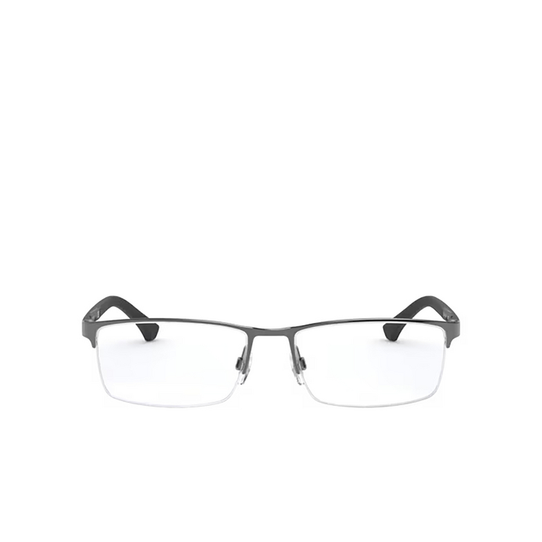 Emporio Armani EA1041 Eyeglasses 3003 matte gunmetal - 1/3