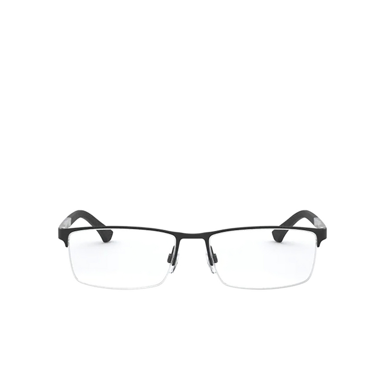 Gafas graduadas Emporio Armani EA1041 3094 rubber black - 1/3