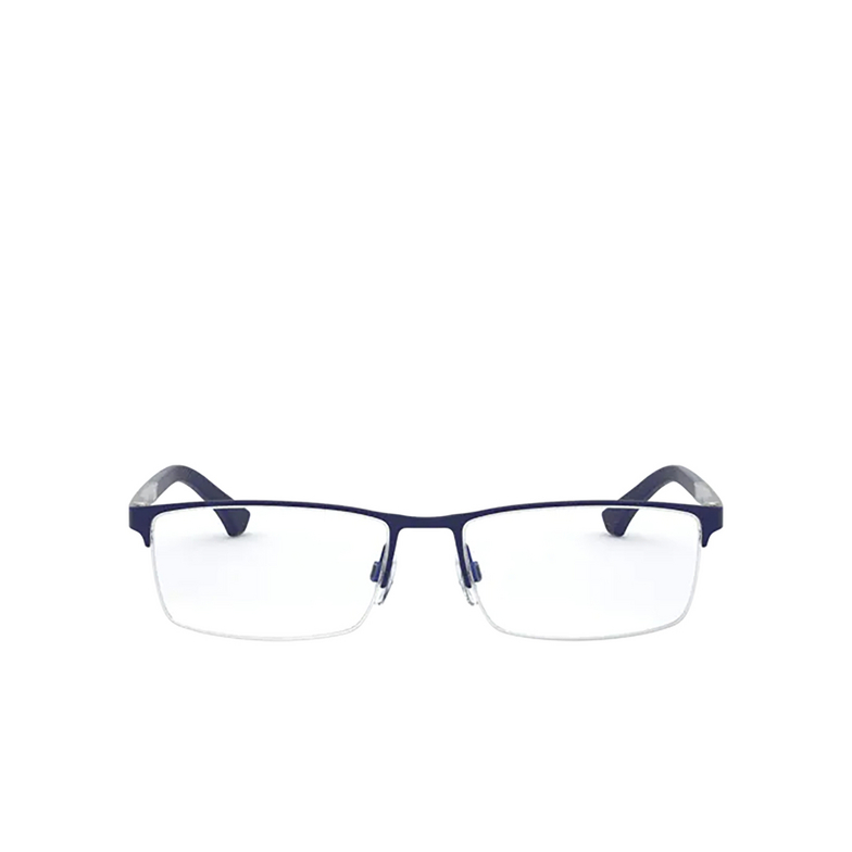 Lunettes de vue Emporio Armani EA1041 3131 rubber blue - 1/3