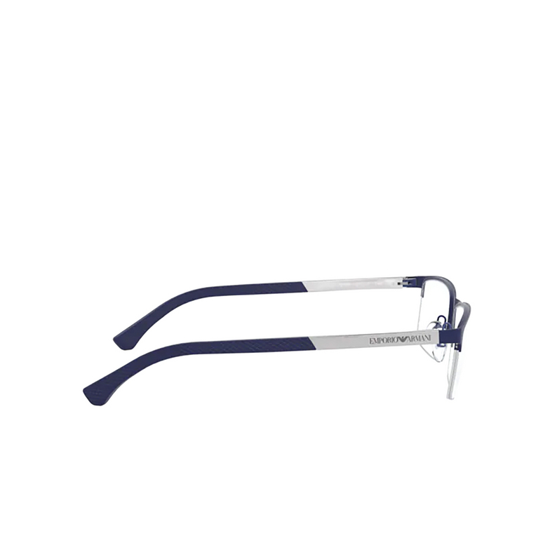 Gafas graduadas Emporio Armani EA1041 3131 rubber blue - 3/3