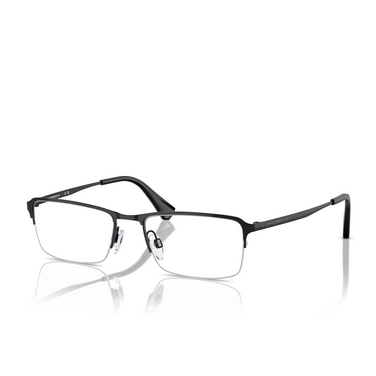 Emporio Armani EA1044TD Eyeglasses 3001 shiny black - three-quarters view