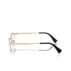 Gafas graduadas Emporio Armani EA1044TD 3003 shiny pale gold - Miniatura del producto 3/3