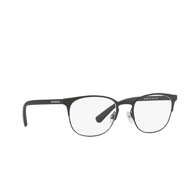 Lunettes de vue Emporio Armani EA1059 3001 matte black - Vue trois quarts