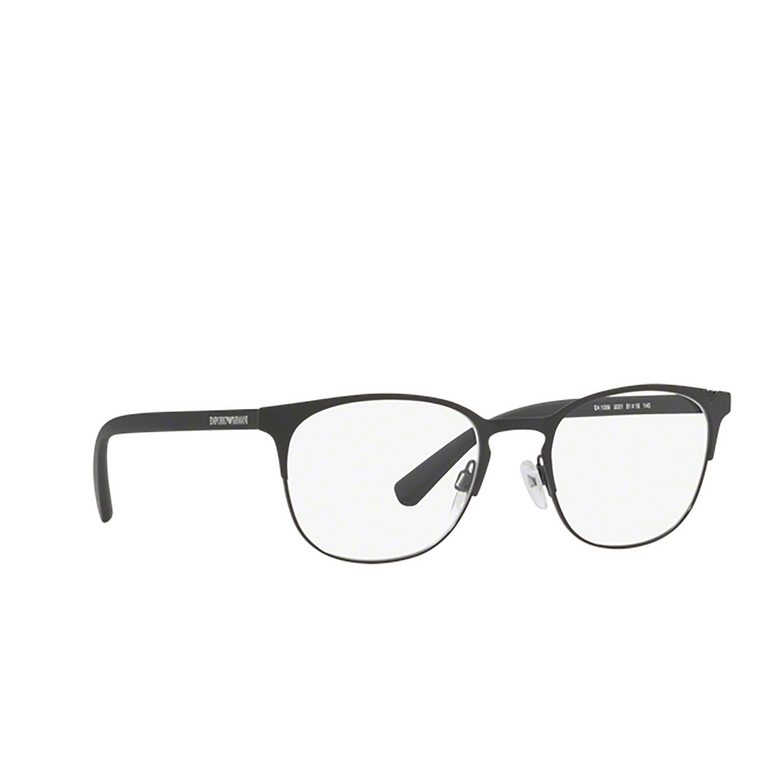 Lunettes de vue Emporio Armani EA1059 3001 matte black - 2/3