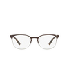 Occhiali da vista Emporio Armani EA1059 3179 matte brown & gunmetal - anteprima prodotto 1/3