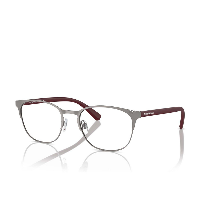 Occhiali da vista Emporio Armani EA1059 3379 matte gunmetal - 2/3