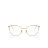 Occhiali da vista Emporio Armani EA1087 3013 shiny pale gold - anteprima prodotto 1/3