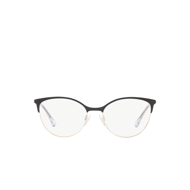 Lunettes de vue Emporio Armani EA1087 3014 shiny black & pale gold - 1/3