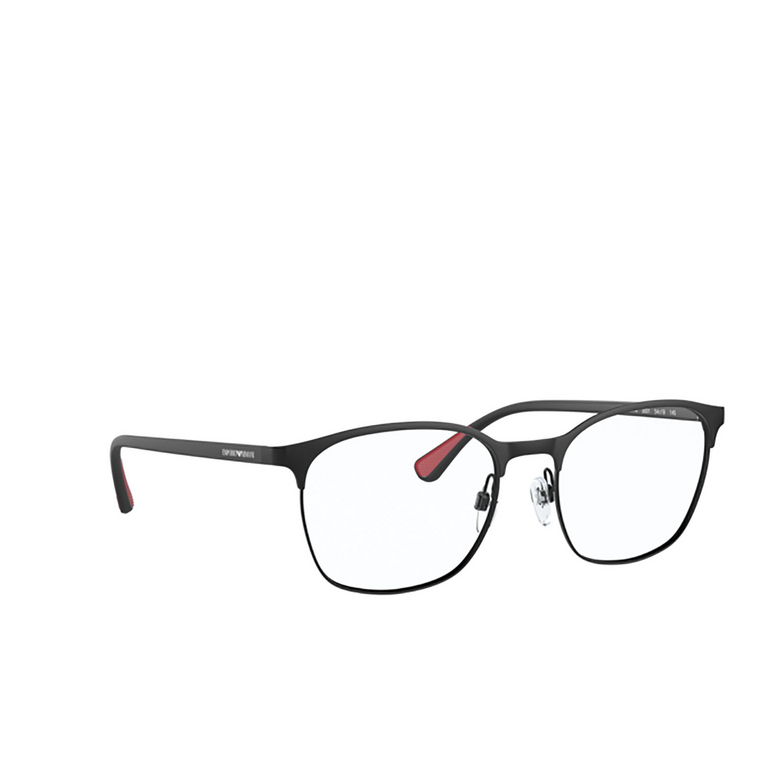 Gafas graduadas Emporio Armani EA1114 3001 matte black - 2/3