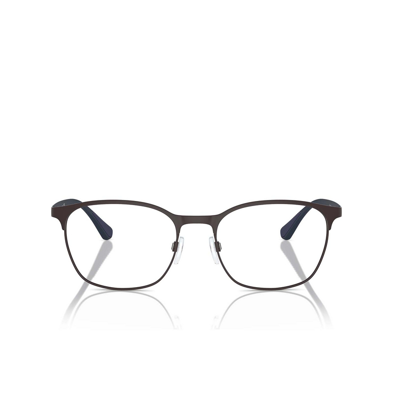 Lunettes de vue Emporio Armani EA1114 3380 matte brown - 1/3