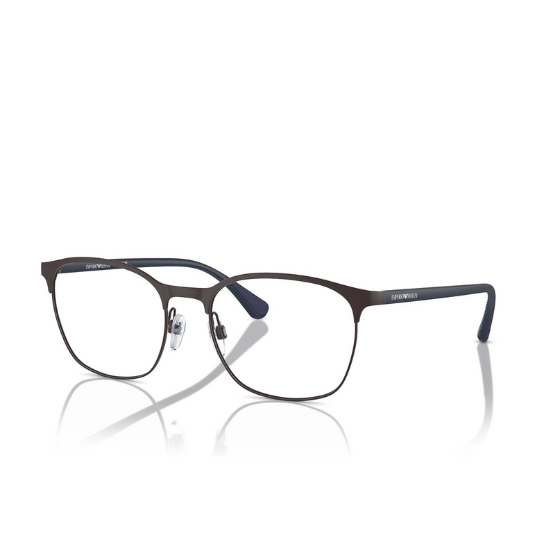 Lunettes de vue Emporio Armani EA1114 3380 matte brown - 2/3