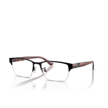 Emporio Armani EA1129 Eyeglasses 3192 matte black - three-quarters view