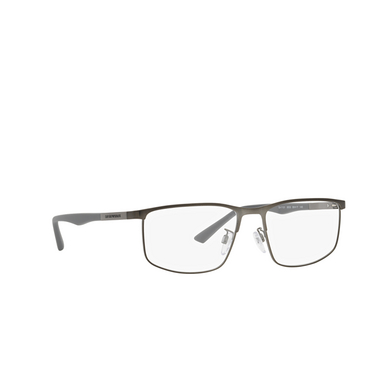 Emporio Armani EA1131 Eyeglasses 3003 matte gunmetal - three-quarters view