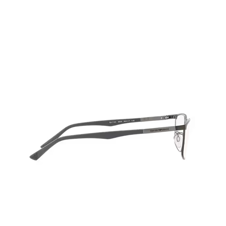 Lunettes de vue Emporio Armani EA1131 3003 matte gunmetal - 3/3