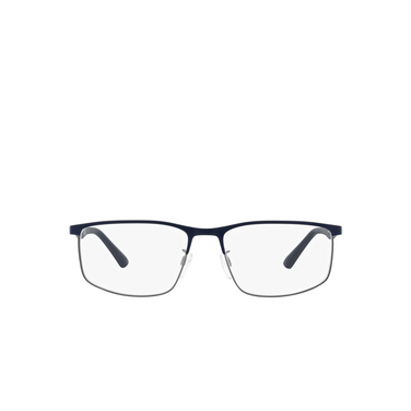 Lunettes de vue Emporio Armani EA1131 3155 matte blue / gunmetal - Vue de face