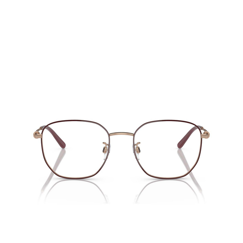 Gafas graduadas Emporio Armani EA1134D 3334 rose gold / bordeaux - 1/3