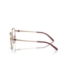 Occhiali da vista Emporio Armani EA1134D 3334 rose gold / bordeaux - anteprima prodotto 3/3