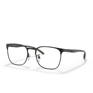 Gafas graduadas Emporio Armani EA1135D 3014 shiny black - Vista tres cuartos