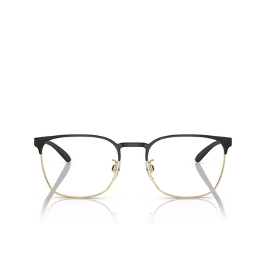 Occhiali da vista Emporio Armani EA1135D 3375 matte black / pale gold - frontale