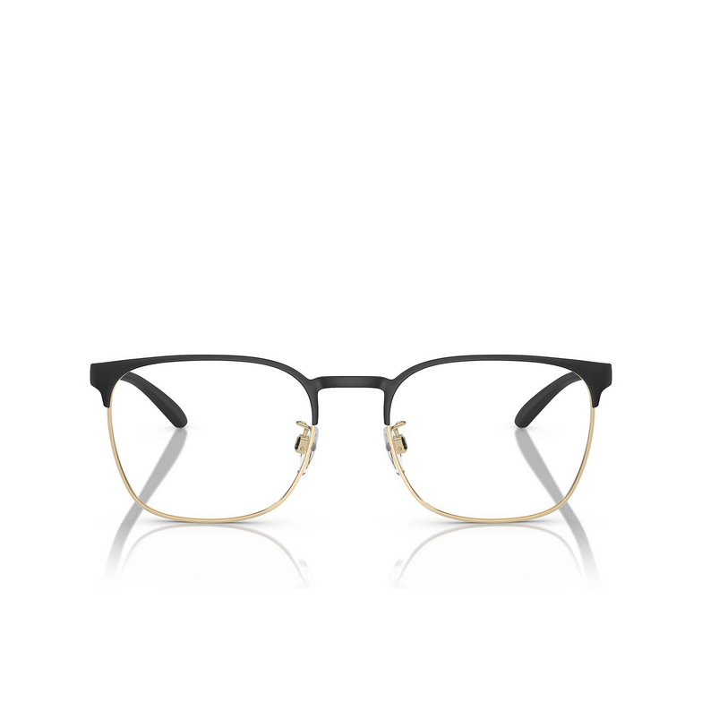 Emporio Armani EA1135D Eyeglasses 3375 matte black / pale gold - 1/3