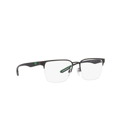 Emporio Armani EA1137 Eyeglasses 3001 matte black - three-quarters view