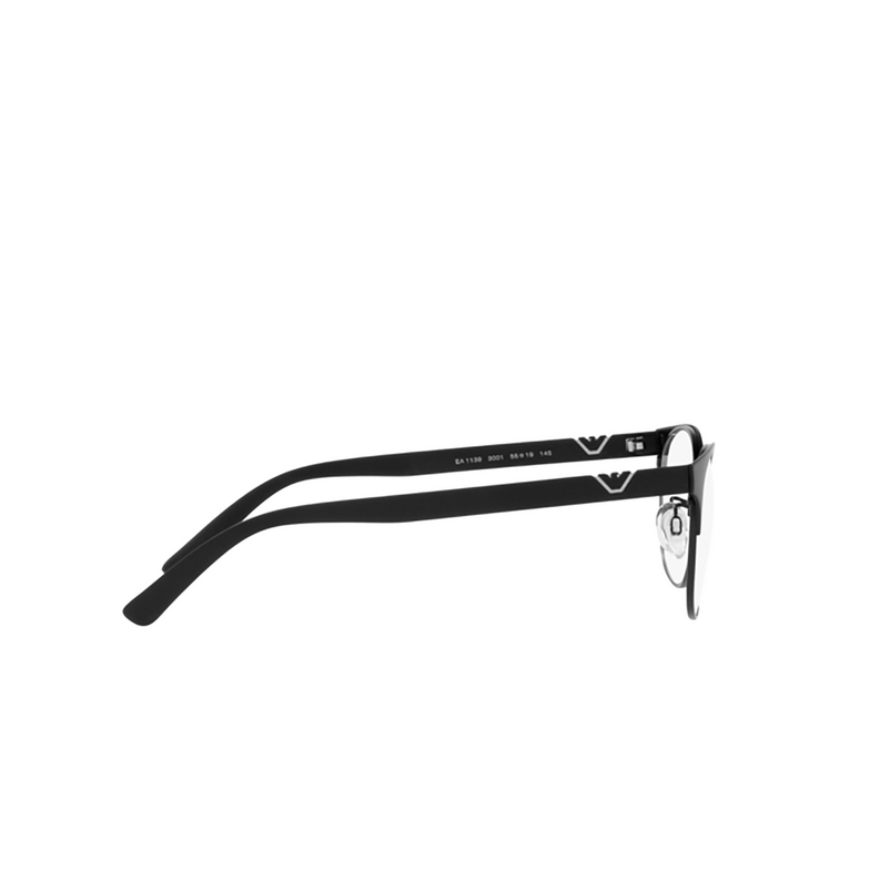 Emporio Armani EA1139 Eyeglasses 3001 matte black - 3/3