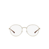 Occhiali da vista Emporio Armani EA1144 3013 shiny pale gold - anteprima prodotto 1/3