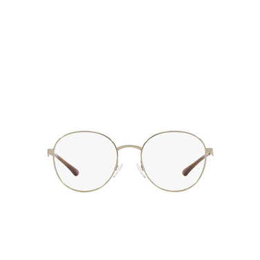 Emporio Armani EA1144 Eyeglasses 3013 shiny pale gold - front view