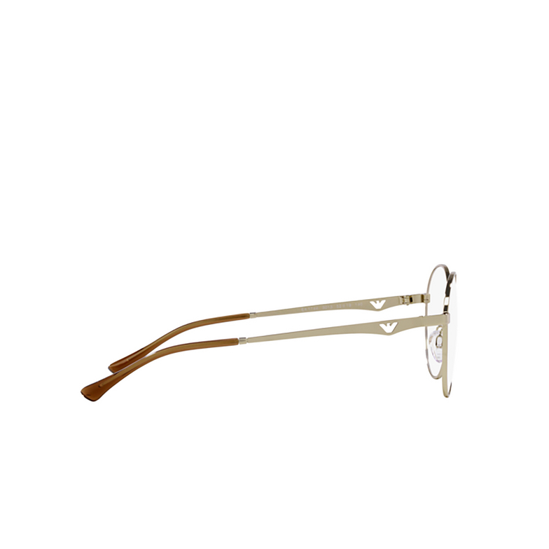 Lunettes de vue Emporio Armani EA1144 3013 shiny pale gold - 3/3